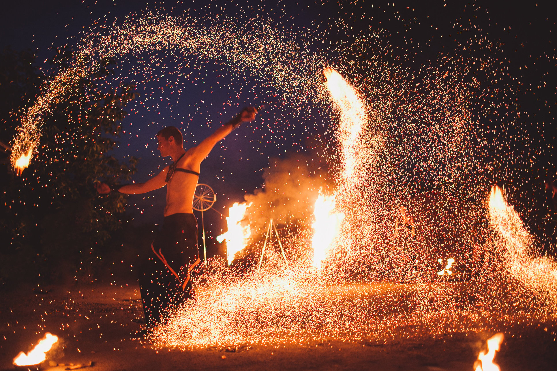 Fire show